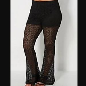 Crochet Bell Bottom Pants